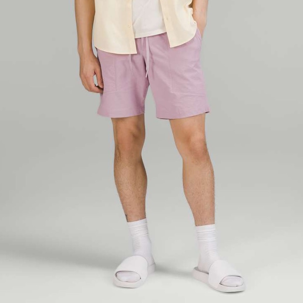 Lululemon Bowline Short 8" *Stretch Ripstop - MEDIUM - Dusty Rose - NWT
